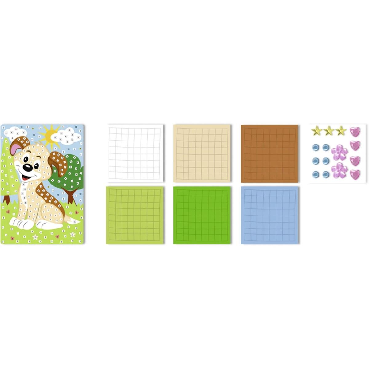 Ursus Moosgummi Mosaik Hund