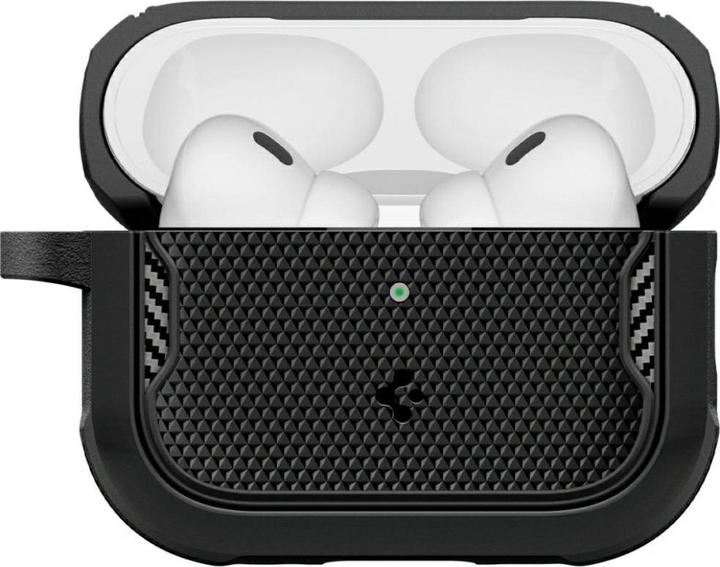 Actual product image Spigen - Core Armor - Apple AirPods Pro 3 - Matte Black (Headphone sleeve)