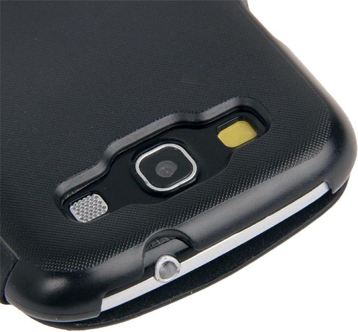 Actual product image König Design Mobile phone case for Samsung Galaxy S3 i9300 / i9305 / S3 NEO i9301 black brushed (Samsung Galaxy S3 i9300, Samsung Galaxy S3 LTE i9305)