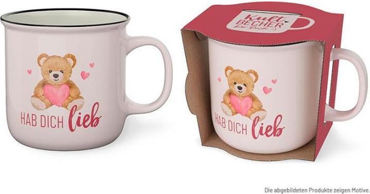 Lavida Kaffeebecher Liebe Wünsche Teddy (250 ml, 1x)