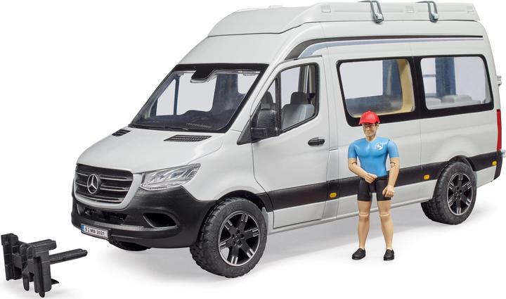 Actual product image Bruder Mercedes Benz Sprinter Camper with driver