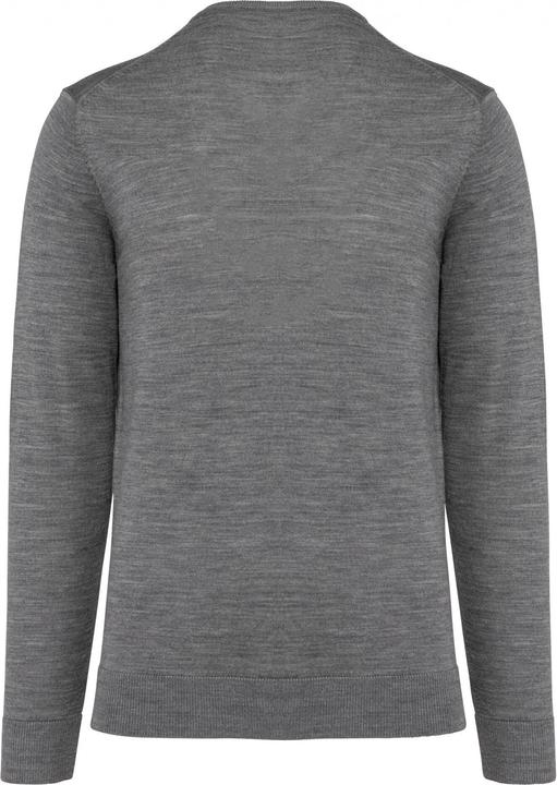 Produktbild Kariban Merino-Pullover mit V-Ausschnitt (S)