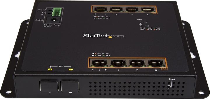 Image du produit StarTech Commutateur Ethernet 8 Ports Poe+ (8 ports)