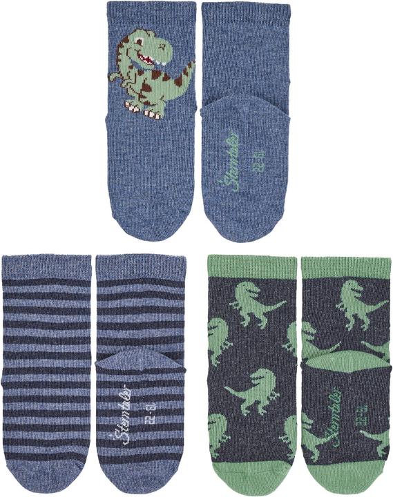Produktbild Sterntaler Socken 3er Pack Dino (3er Pack, 23 - 26)