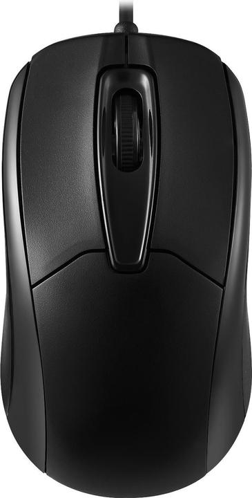 Actual product image Perixx PERIMICE-209 Mouse USB Optical 800 DPI Black (Cable)