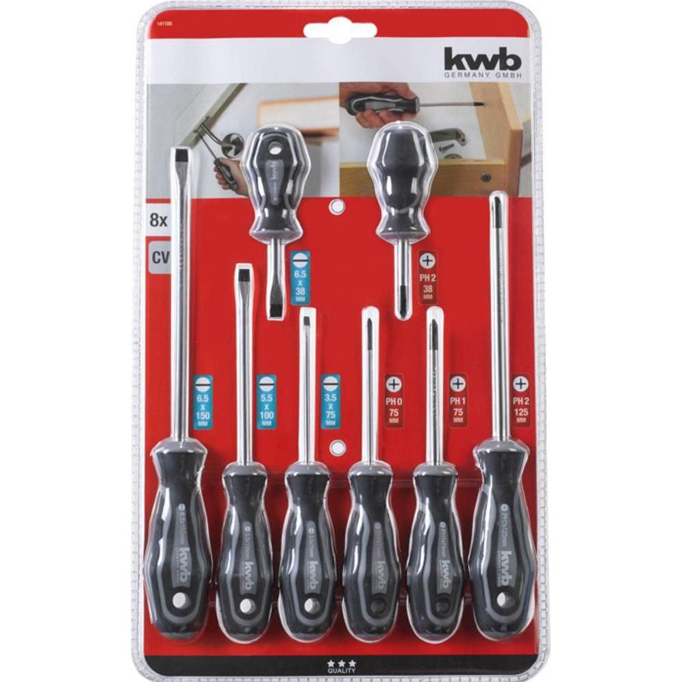 Thumbnail - kwb, Schraubenzieher, Schraubendreher-Set 8teilig
