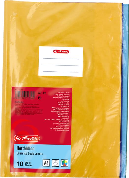 Actual product image Herlitz Exercise book cover (A4, No binding)