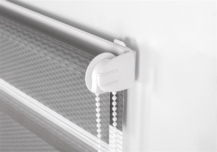 Productafbeelding Domoletti ROLGORDIJN ROTAN D/N 100X230 GRIJS (100 x 230 cm)