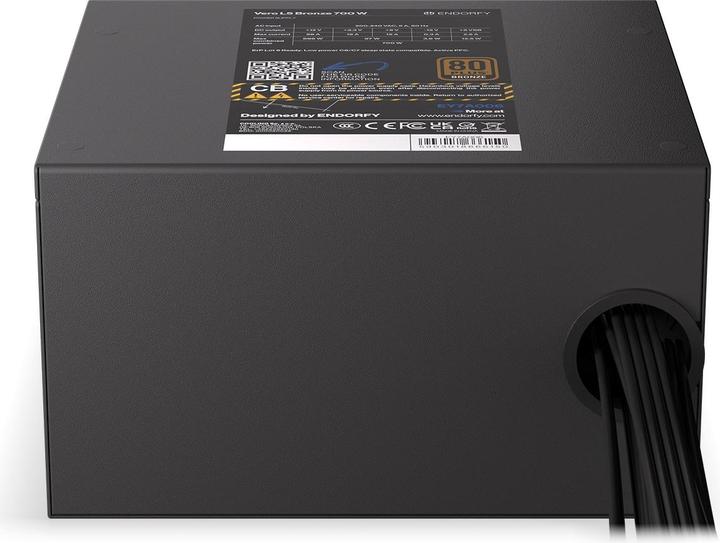 Actual product image Endorfy PSU Vero L5 Bronze 700 W (700 W)