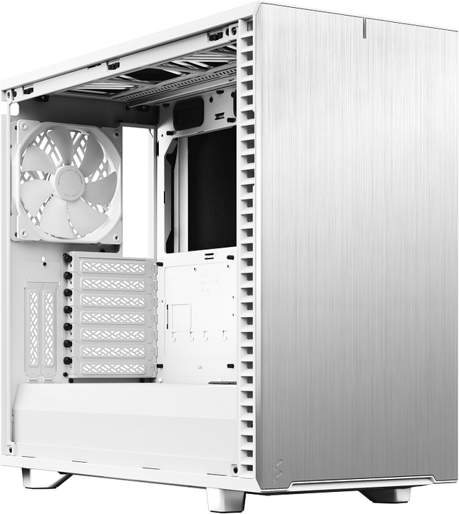 Actual product image Fractal Define 7 White Solid (mATX, Mini-ITX, ATX, E-ATX)