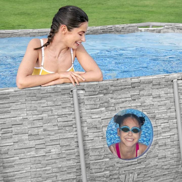 Actual product image Bestway Pool Power Steel with accessory set, 427x250x100 cm (427 x 250 x 100 cm)