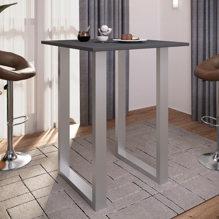 Produktbild VCM Holz Bartisch Stehtisch Xona 80x80 (80 x 80 x 102 cm)