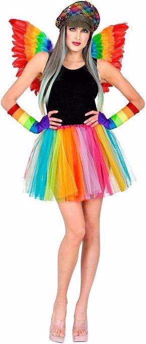 Produktbild Widmann Regenbogen - Handschuhe fingerlos