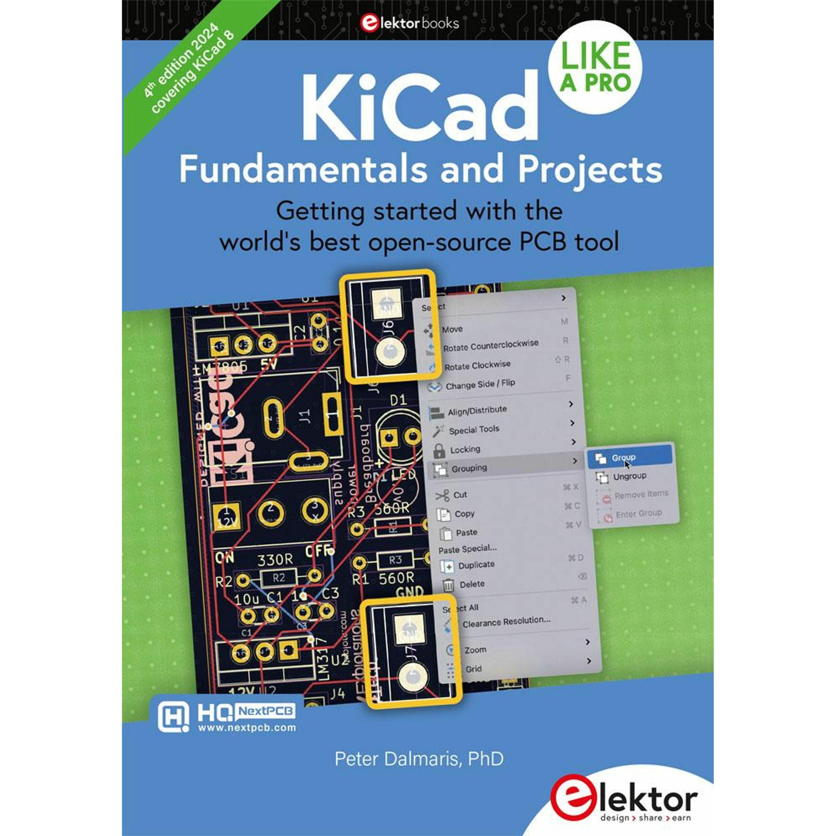 KiCad Like A Pro - Fundamentals and Projects, Fachbücher von Peter Dalmaris