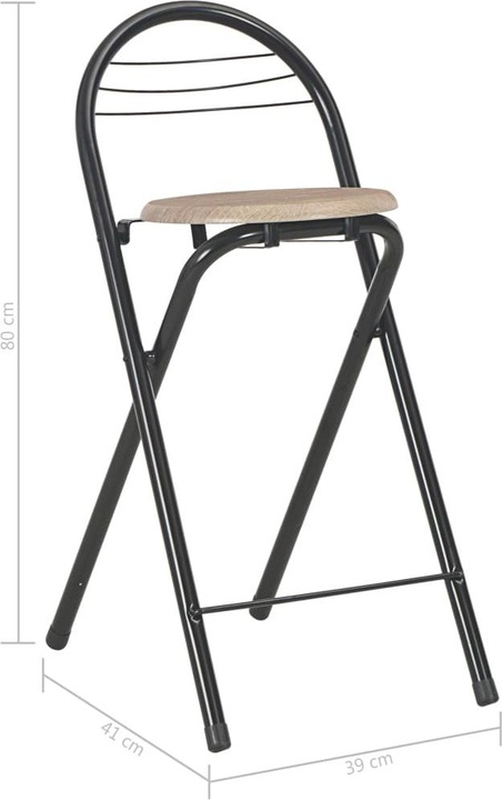 Actual product image VidaXL Nibelung (39 x 40 x 85 cm)
