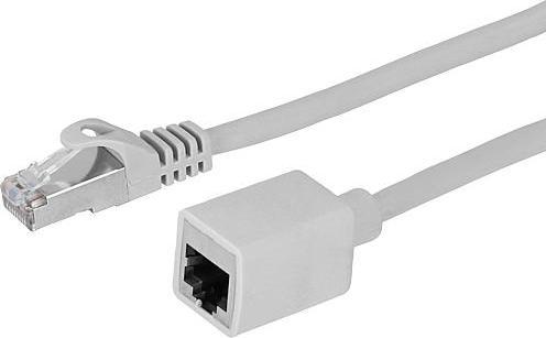 EGB Patch cable extension 5 m grey (CAT6a, 5 m)