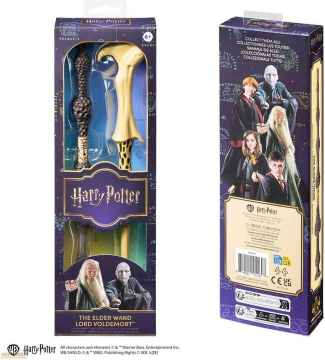 Noble Collection Harry Potter Rollenspiel Doppelpack Zauberstäbe The Elder & Lord Voldemort 30 cm