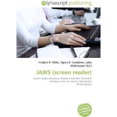 JAWS (screen reader), Fachbücher von John McBrewster, Agnes F. Vandome, Frederic P. Miller