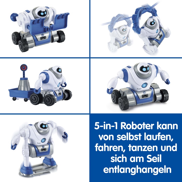 Image du produit VTech V-Bot Explorer, Mon robot 5 en 1