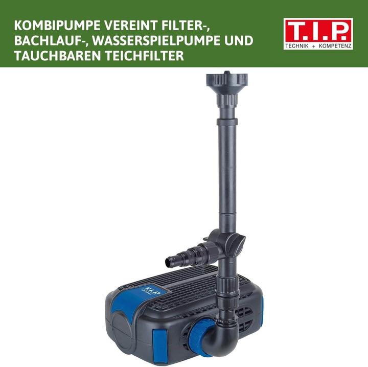 Produktbild T.I.P. Springbrunnenpumpe mit Filterf
