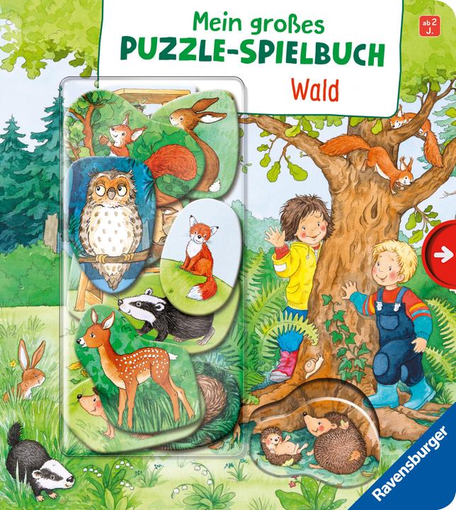 Ravensburger My Big Puzzle Playbook: Forest (German)
