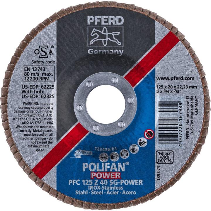 Image du produit Pferd Disque à lamelles Polifan (40)