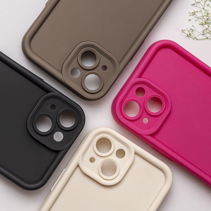 Actual product image OEM Rim TPU case for iPhone 16 Plus 6,7" black (Apple iPhone 16 Plus)