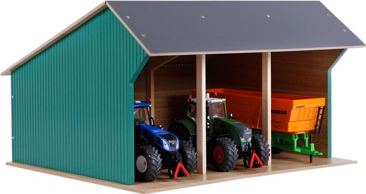 Image du produit Kids Globe Farming Hangar agricole pour tracteurs Large 1:33