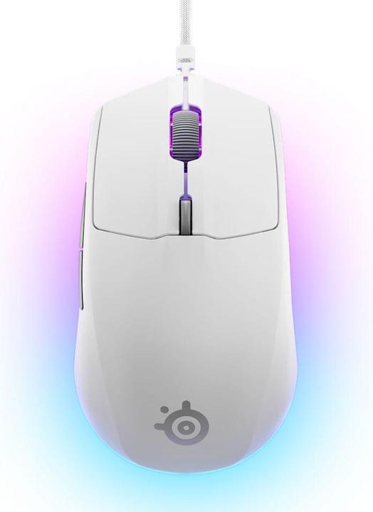 Produktbild SteelSeries Rival 3 Gen 2 - White (Kabelgebunden)