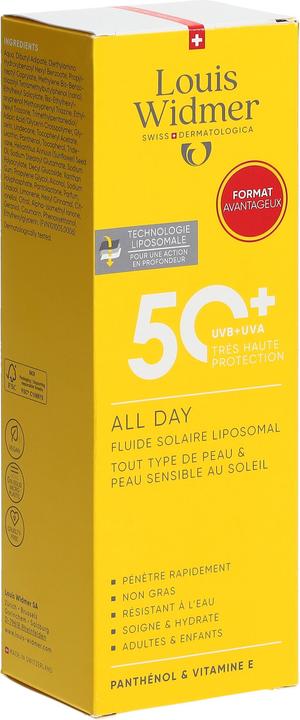 Immagine prodotto Widmer Louis All Day LSF50+ Value Pack parfumiert 200 ml (Latte solare, SPF 50+, 200 ml)