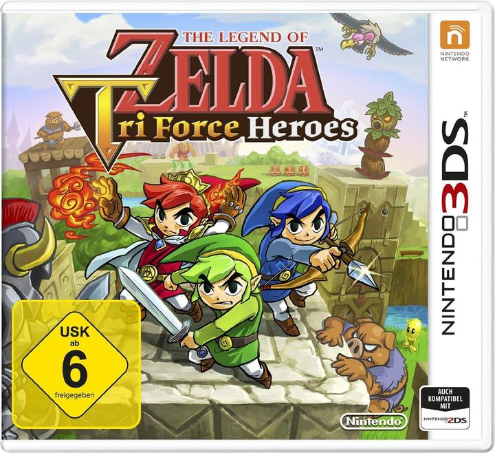 Immagine prodotto Nintendo La leggenda di Zelda: Tri Force Heroes (3DS, 3DS XL, DE)