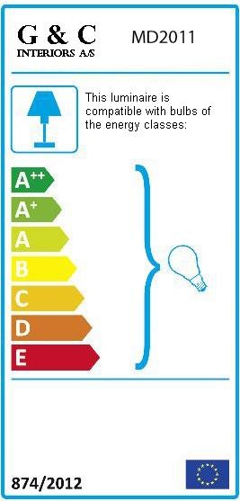 Energy Label G&C Lighting Chandelier (70 cm)