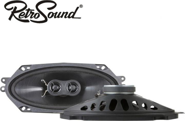 Produktbild Retrosound 4"x10"Lautsprecher mit 25Watt RMS, Einbautiefe 59mm, (Paar) (50 W)