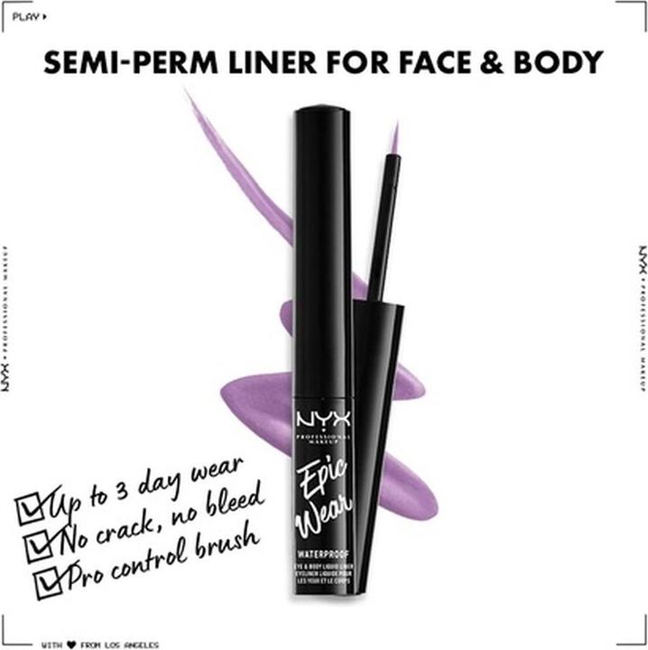 Immagine prodotto NYX Professional Make-Up Abbigliamento epico (06 Lilla)