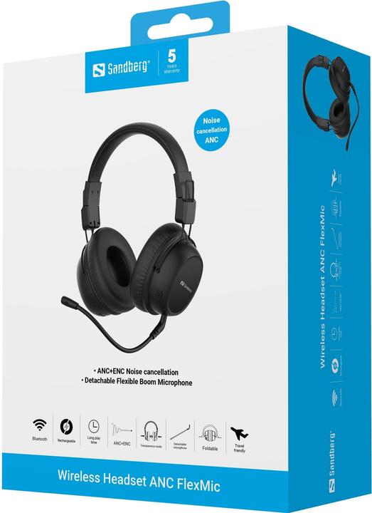 Produktbild Sandberg ANC FlexMic (Kabellos, USB-C)