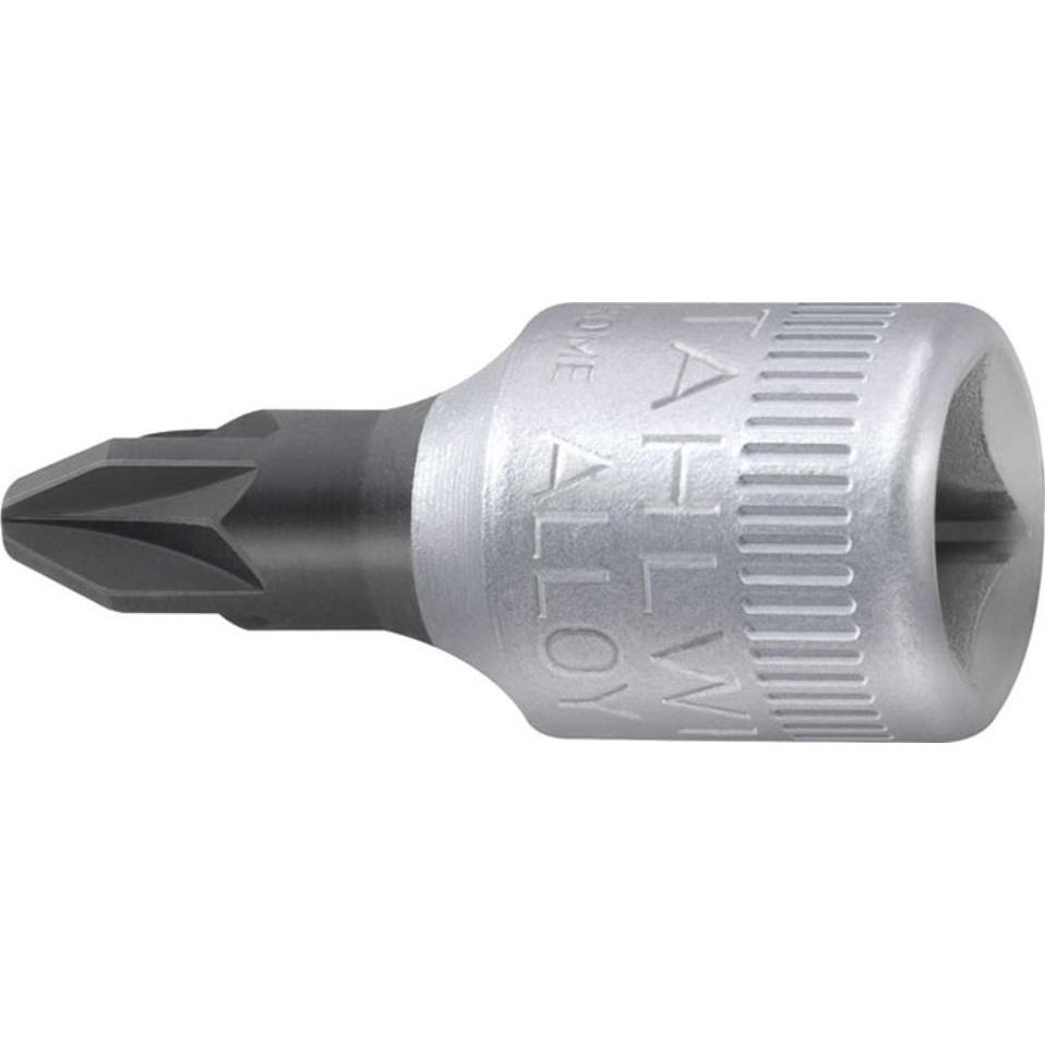 Stahlwille, Steckschlüssel + Stecknuss, Steckschlüsseleinsatz 44 PZ 1/4 ″ PZD PZD 1 Länge 28 mm