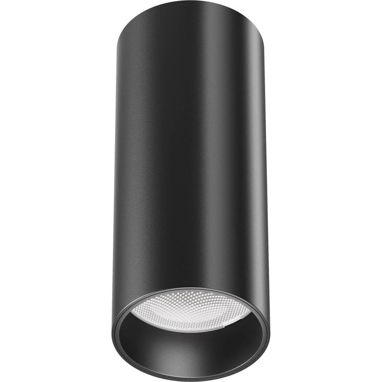 Maytoni, Wandleuchte + Deckenleuchte, FOCUS LED Deckenleuchte, Deckenlampe 12W dimmbar 12,5cm Schwarz 3000K 90Ra Warmwei...