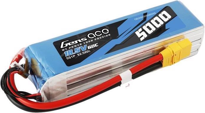 Produktbild Gens Ace RC-Akku LiPo 5000 mAh 18.5 V 60 C (18.50 V, 5000 mAh)