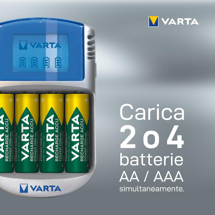 Produktbild Varta LCD Charger (1 Stk., AAA, AA, 2600 mAh, Ladegerät ohne Akku)