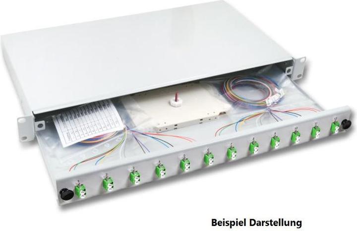 Produktbild Helos LWL - Glasfaserkabelkiste - Rack montierbar