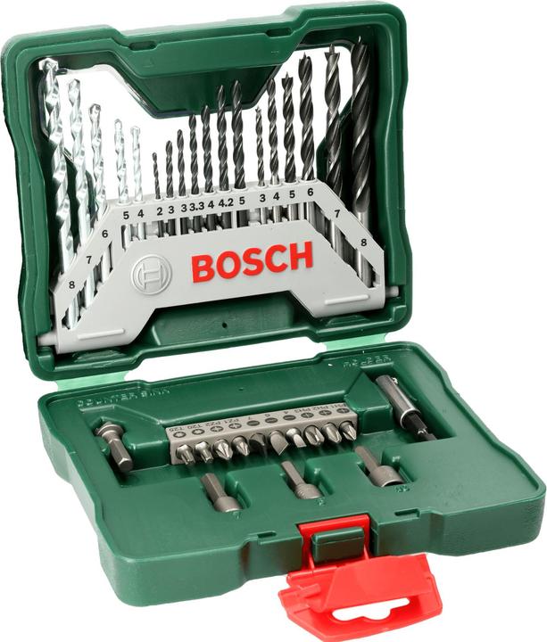 Produktbild Bosch Zubehör X-Line Bohrer- und Schrauber-Set, 33-teilig (2 mm, 3 mm, 4 mm, 5 mm, 6 mm, 7 mm, 8 mm)