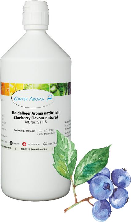 Immagine prodotto Günter Aroma Aroma naturale di mirtillo (1000 g)