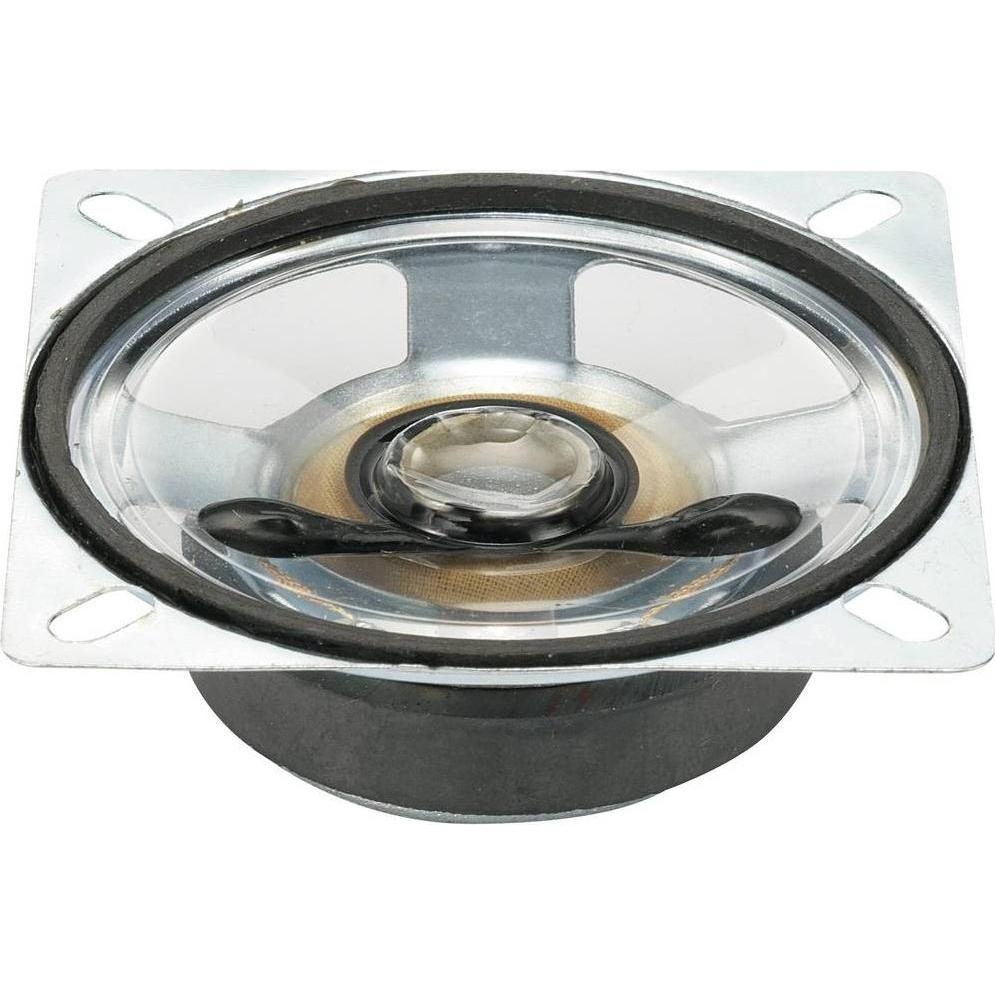 Tru Components YD66-5-4F45M-G 6.6 cm Kleinlautsprecher 8 Ω Kunststoff-Membran, Componenti dei diffusori