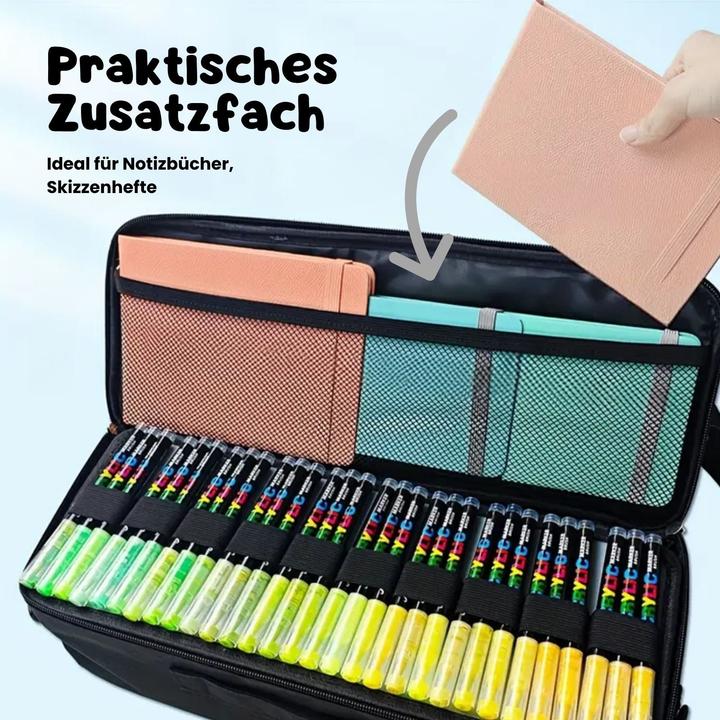 Image du produit Hermex 240-tlg. Set Acrylmarker Acryl Brush Marker Arcrylstifte Pinselstifte