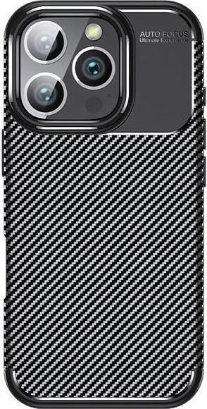 - Custodia Beline Carbon Armor per iPhone 16 Pro Max 6,9" scatola nera/zero (Apple iPhone 16 Pro Max)