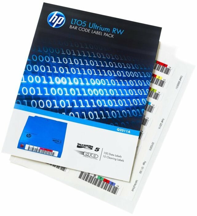 Immagine prodotto HPE Etichetta con codice a barre (LTO-5 Ultrium)