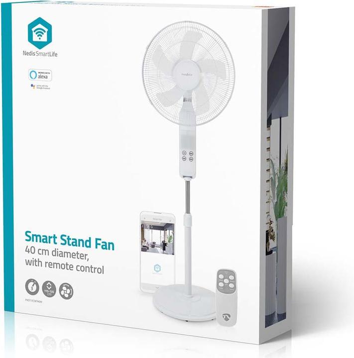 Actual product image Nedis SmartLife Fan | Wi-Fi | 400 mm | Adjustable