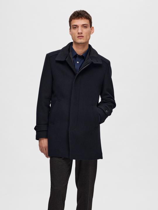 Actual product image Selected Classic wool coat
