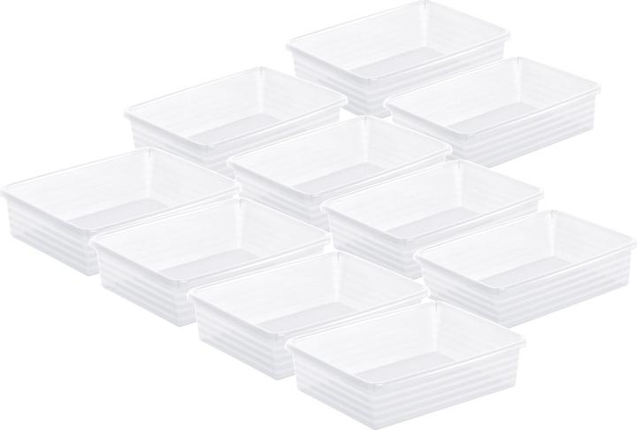 Actual product image Rotho 10er Set Formatkörbchen DIN A5 LINUS (A5)