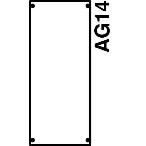 Thumbnail - Striebel & John, Verteilerschrank Zubehör, STR 1B0A Verteilerfeld BH0 600x250mm Berührungsschutz